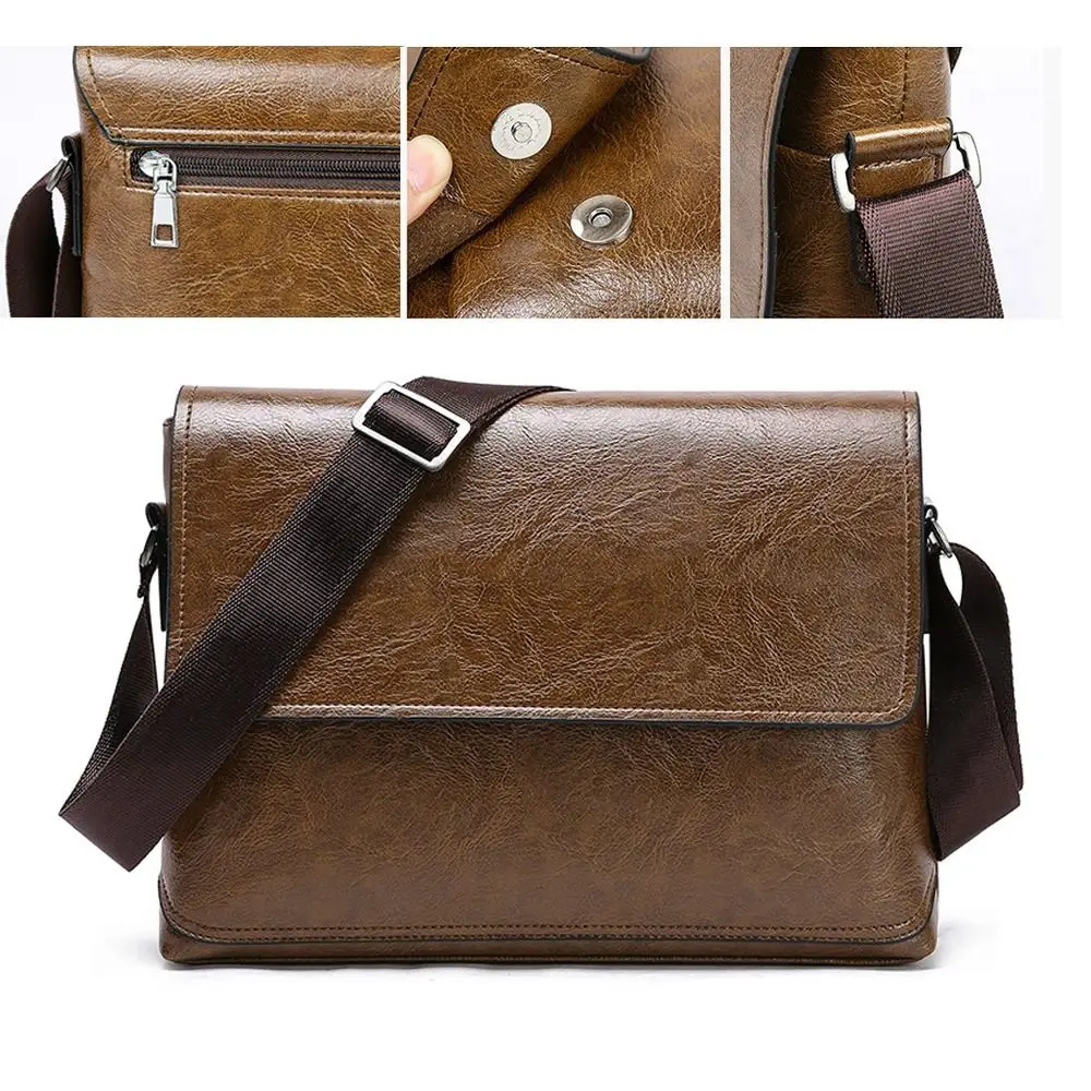 Luxury PU Leather Crossbody Ba - Luxury Bags For Men 리뷰 및 가격