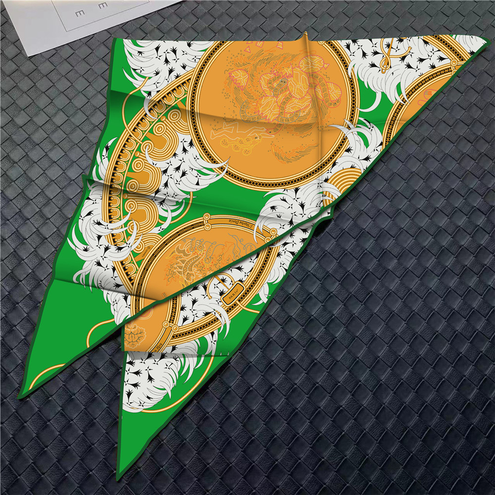 Triangle Silk Scarf Shawls Lux - Luxury Bags And Accessories 리뷰 및 가격