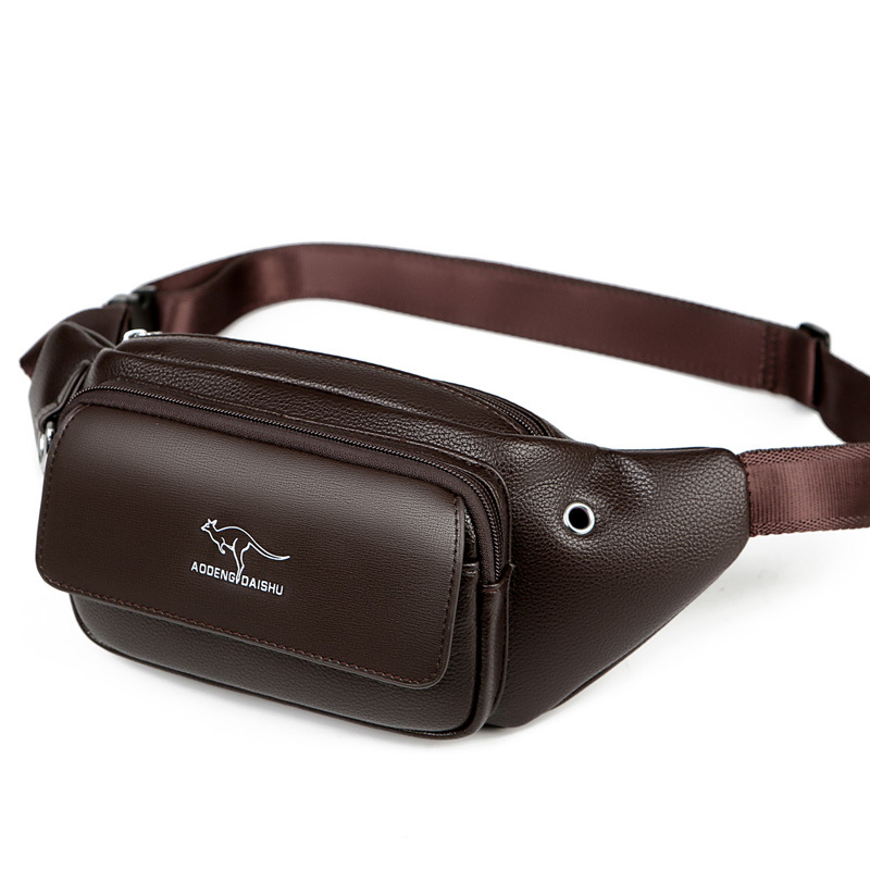 Luxury Brand Waist Bag Men Lea - Luxury Bags For Men 리뷰 및 가격