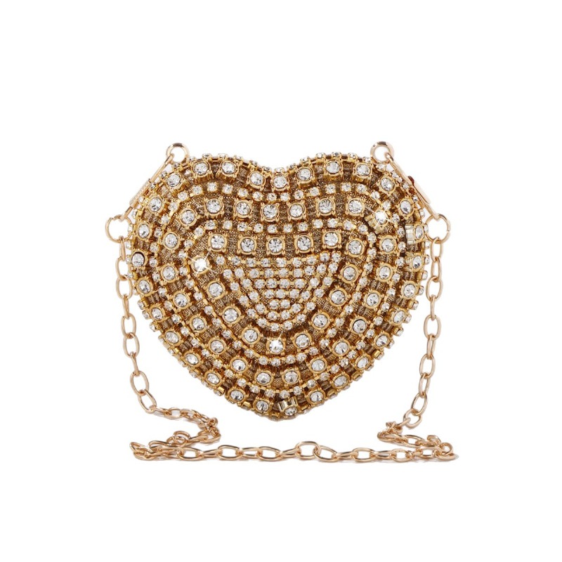 Mini Heart-shaped Diamond Sett - Luxury Bags Women 리뷰 및 가격