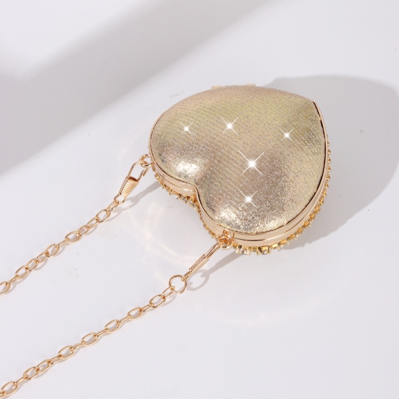 Mini Heart-shaped Diamond Sett - Luxury Bags Women 리뷰 및 가격