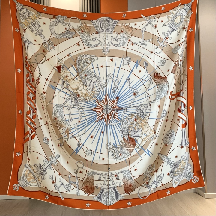 Luxury Brand Scarf Large Silk  - Luxury Bags And Accessories 리뷰 및 가격