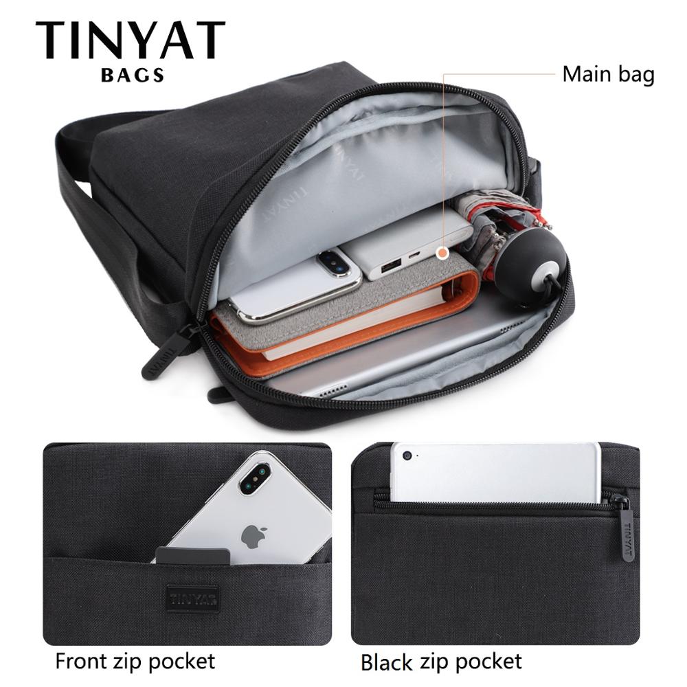 TINYAT Men's Bags Light Canvas - Luxury Bags For Men 리뷰 및 가격