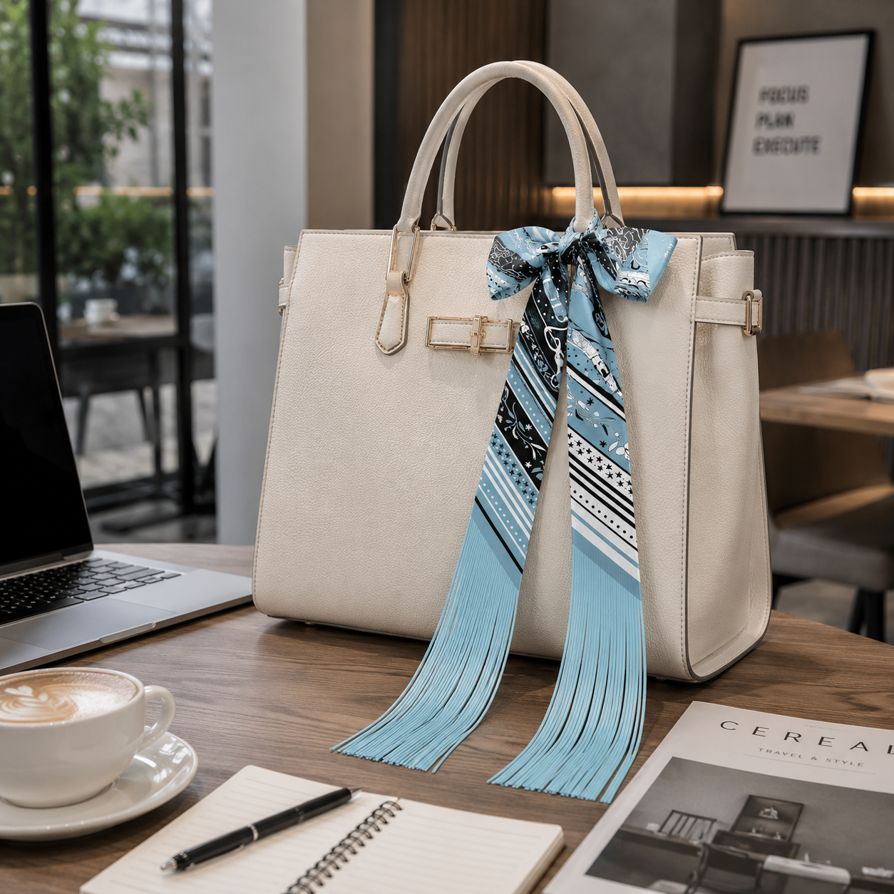 Faux Leather Fringe Tassel Sca - Luxury Bags And Accessories 리뷰 및 가격