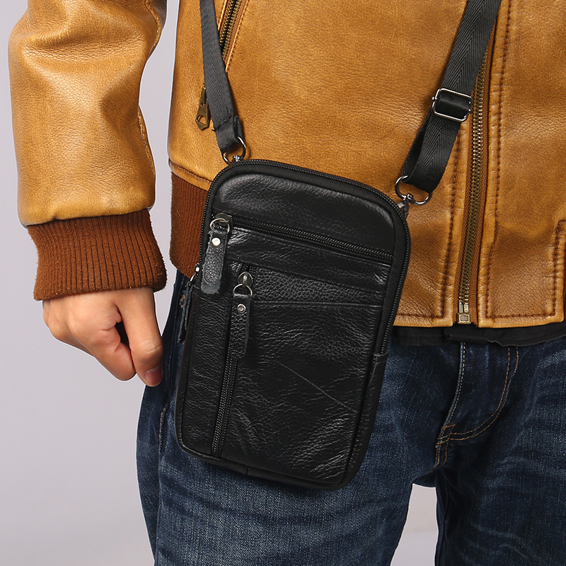 Men Luxury Genuine Leather Pho - Luxury Bags For Men 리뷰 및 가격