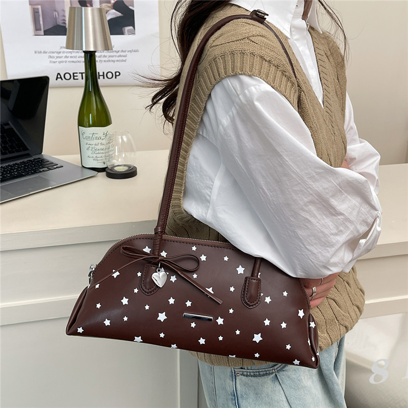 New PU Stars Bow Zipper Sweet  - Luxury Bags Affordable 리뷰 및 가격