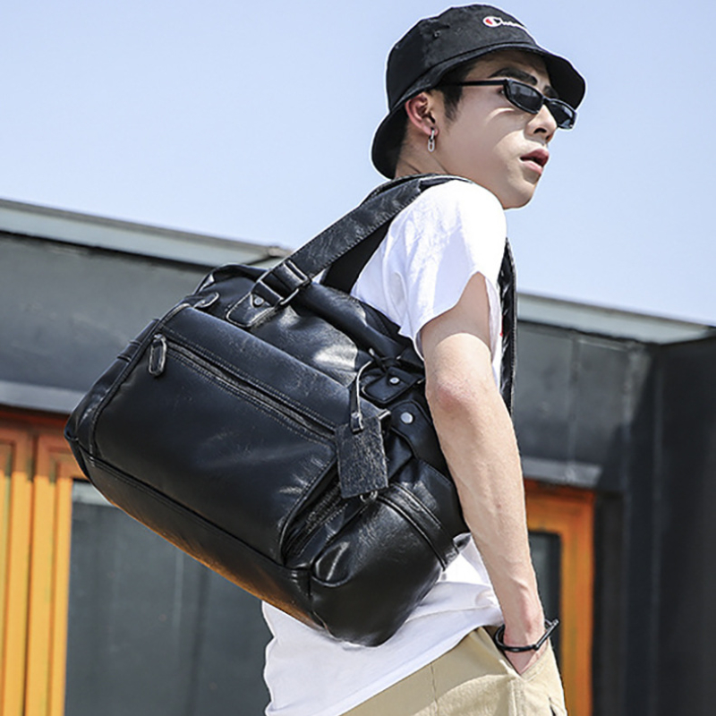 Men PU Leather Briefcase Top-H - Luxury Bags For Men 리뷰 및 가격