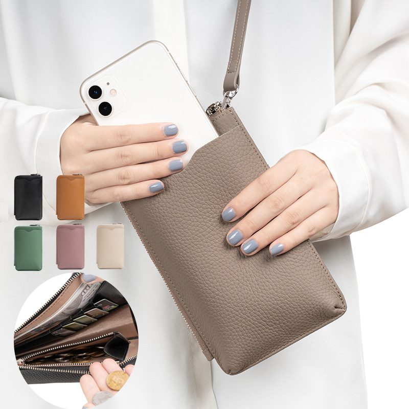 Fashion Genuine Leather Phone  - Luxury Bags Women 리뷰 및 가격