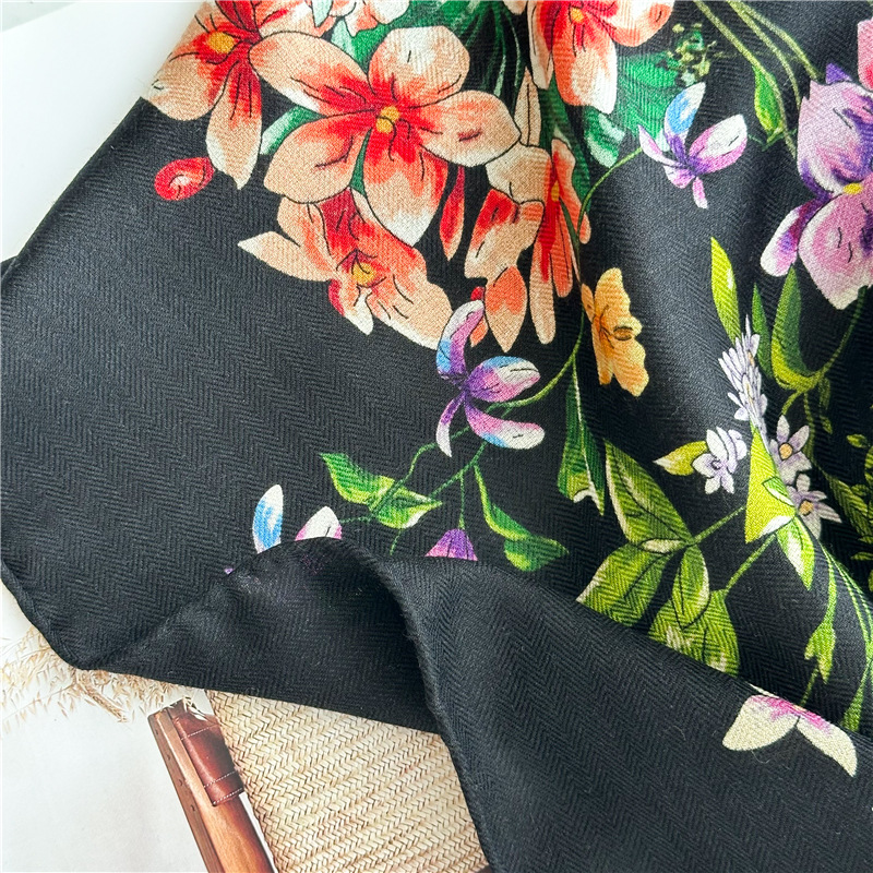 Winter Wool Silk Scarf Luxury  - Luxury Bags And Accessories 리뷰 및 가격