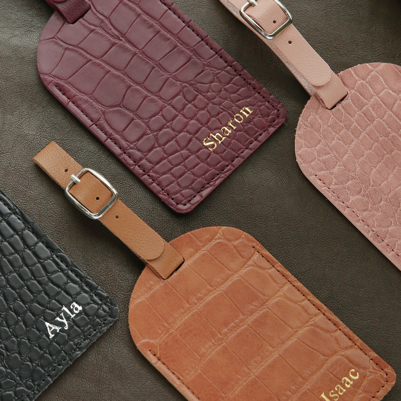 Personalized Leather Luggage T - Luxury Bags Vegan 리뷰 및 가격