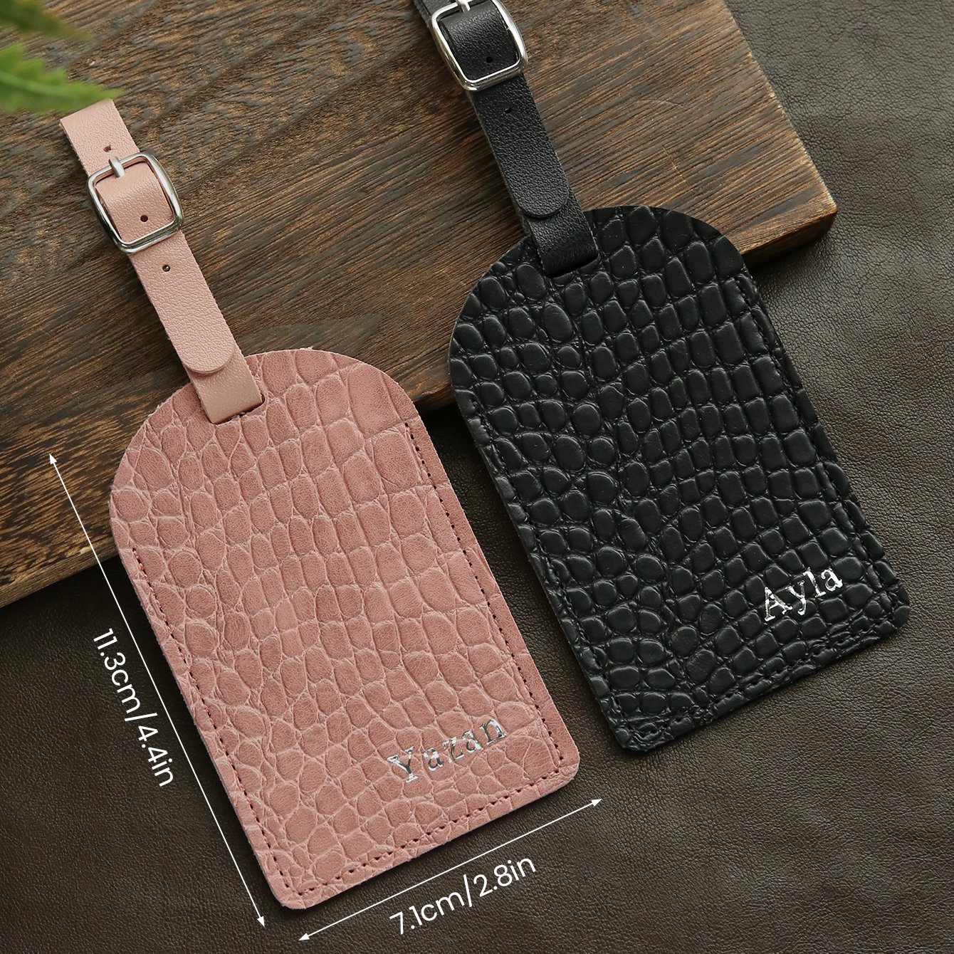 Personalized Leather Luggage T - Luxury Bags Vegan 리뷰 및 가격