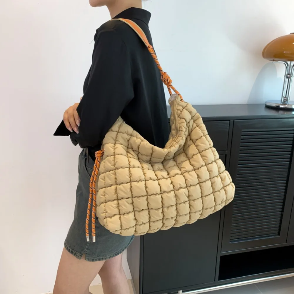 Vegan Down Pleated Shoulder Ba - Luxury Bags Vegan 리뷰 및 가격