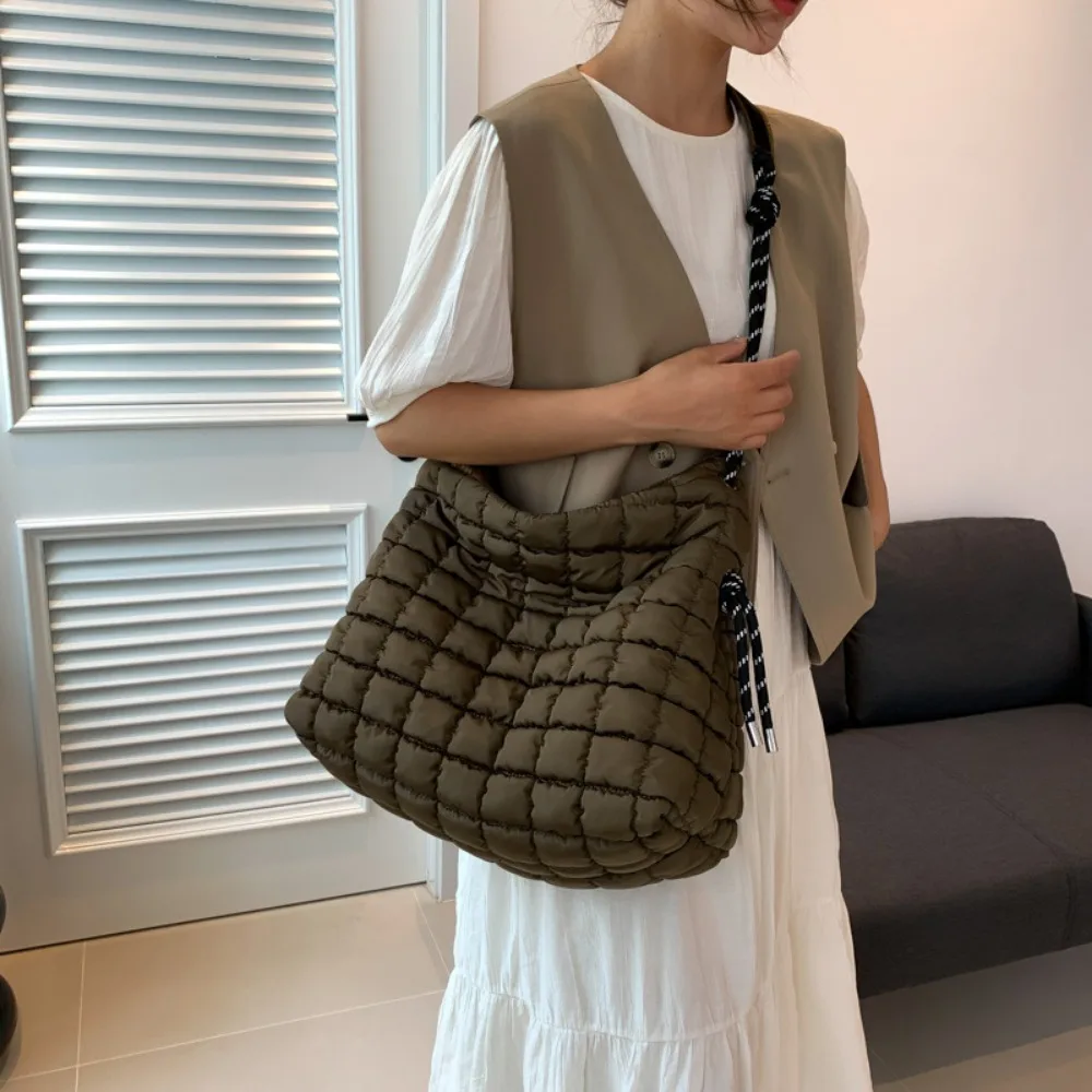 Vegan Down Pleated Shoulder Ba - Luxury Bags Vegan 리뷰 및 가격