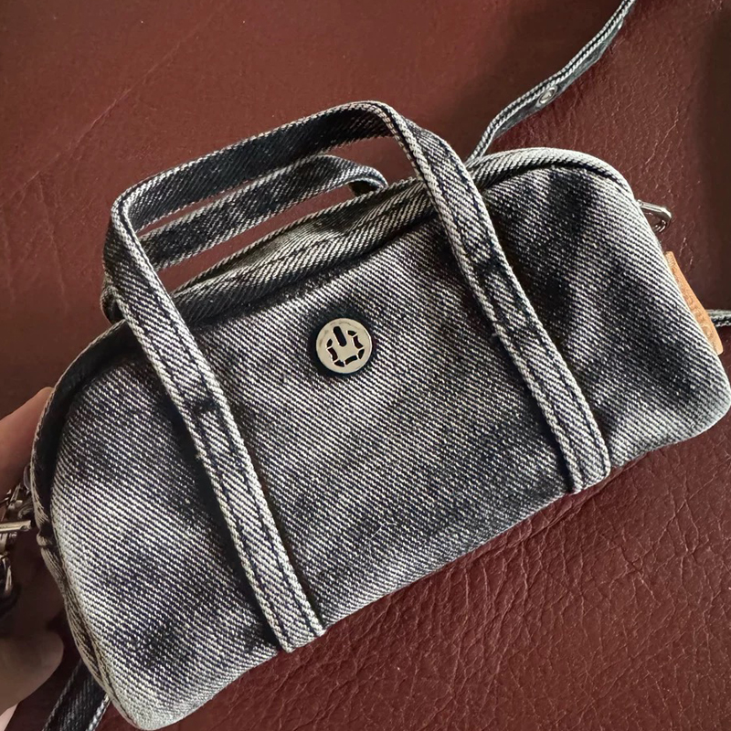 Korean Casual Mini Denim Box B - Luxury Bags Women 리뷰 및 가격