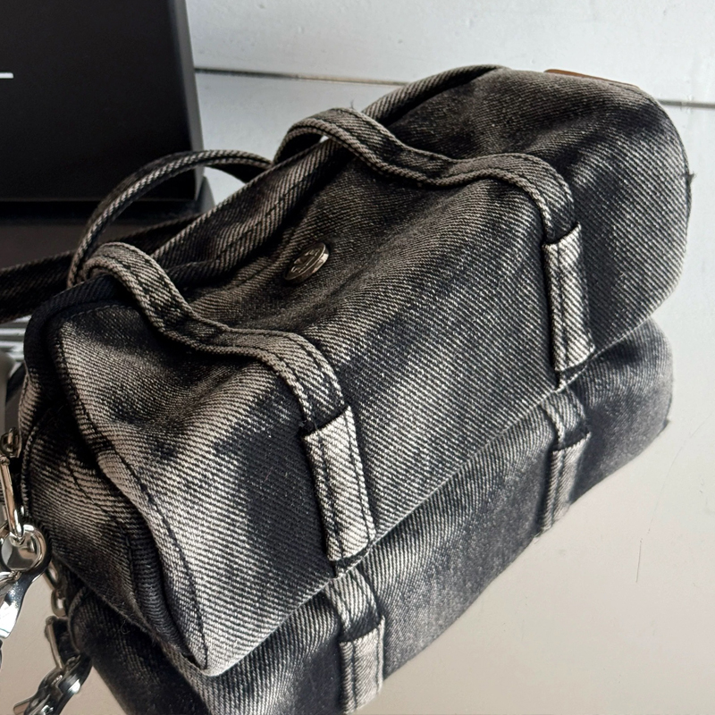 Korean Casual Mini Denim Box B - Luxury Bags Women 리뷰 및 가격