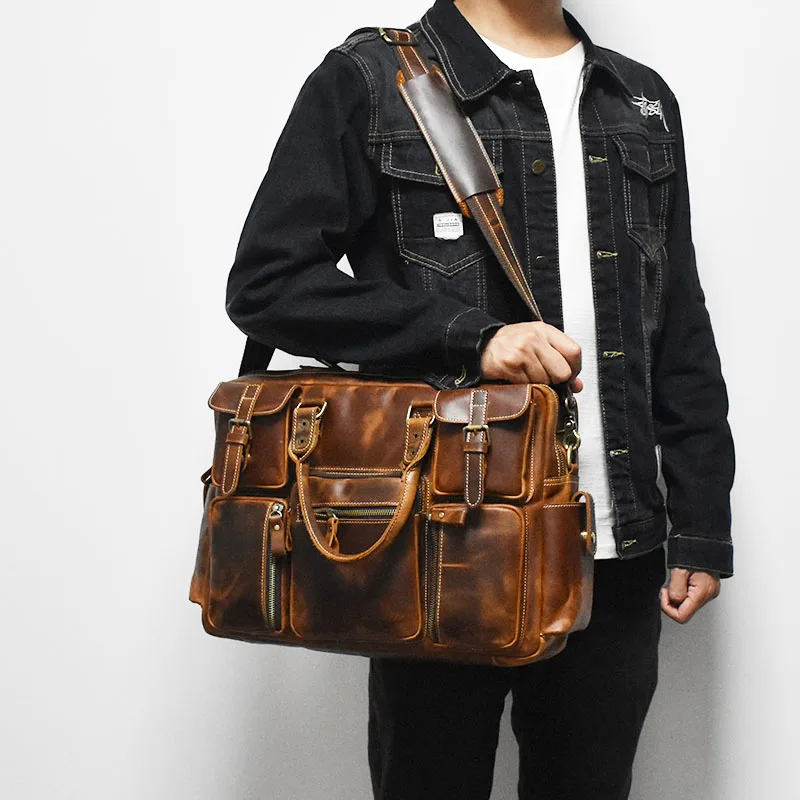 Vintage Men's Black Shoulder B - Luxury Bags For Men 리뷰 및 가격