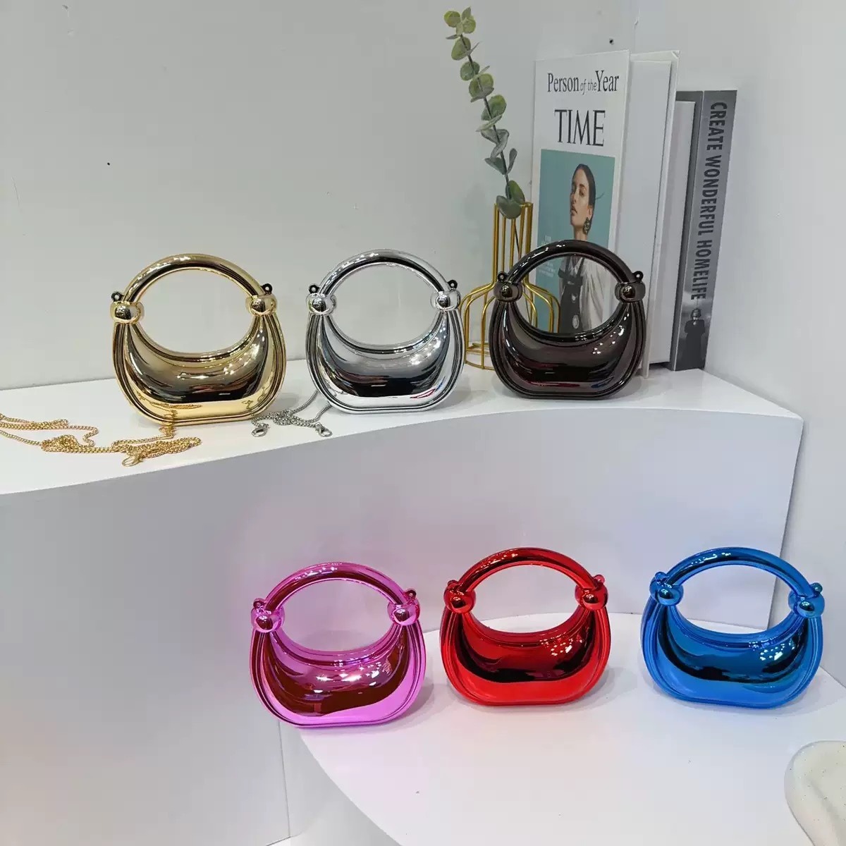 Mini Golden Evening Bag Purses - Luxury Bags Women 리뷰 및 가격