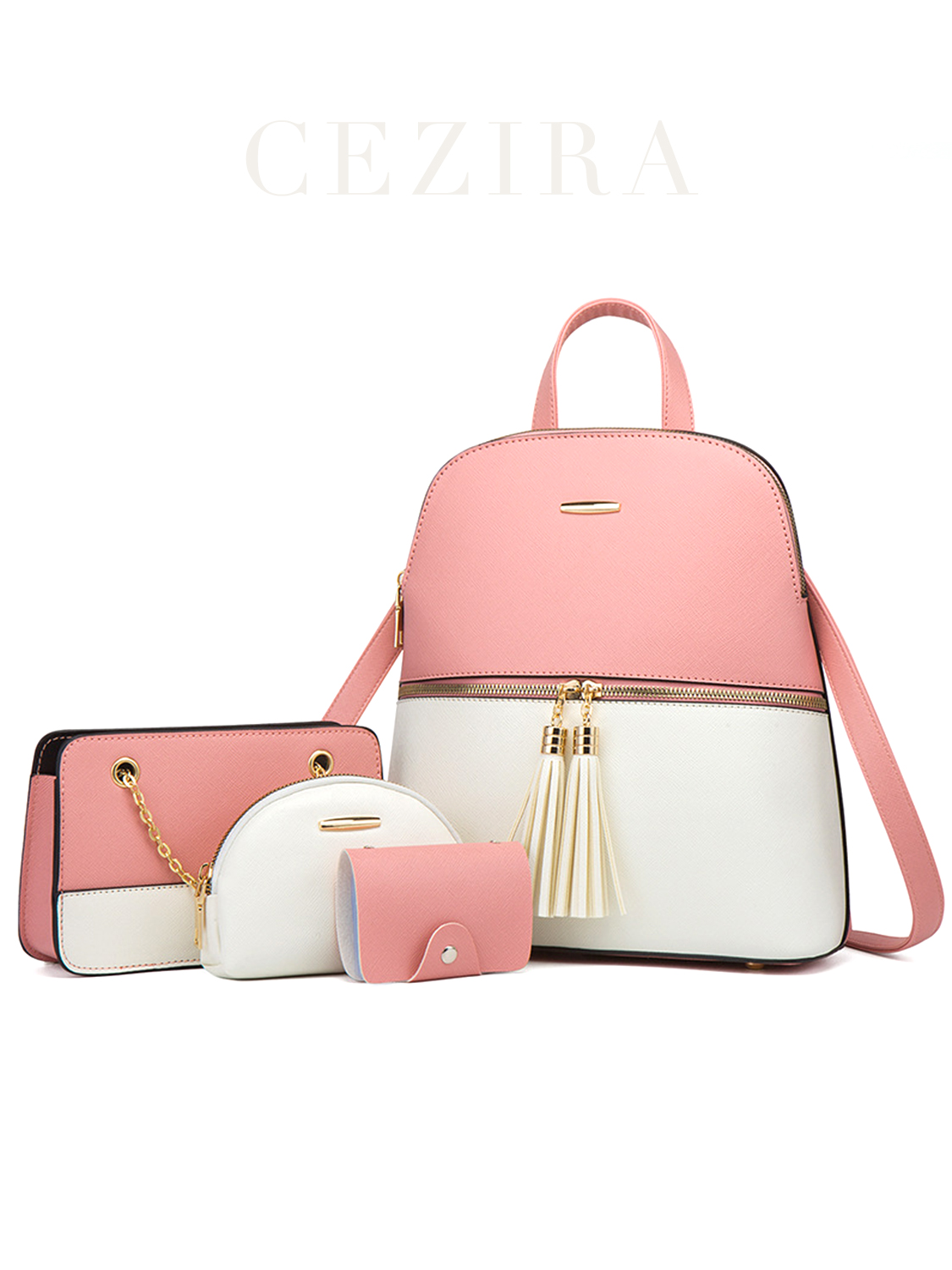 4 PCS Bags Set Women's Fashion - Luxury Bags And Accessories 리뷰 및 가격