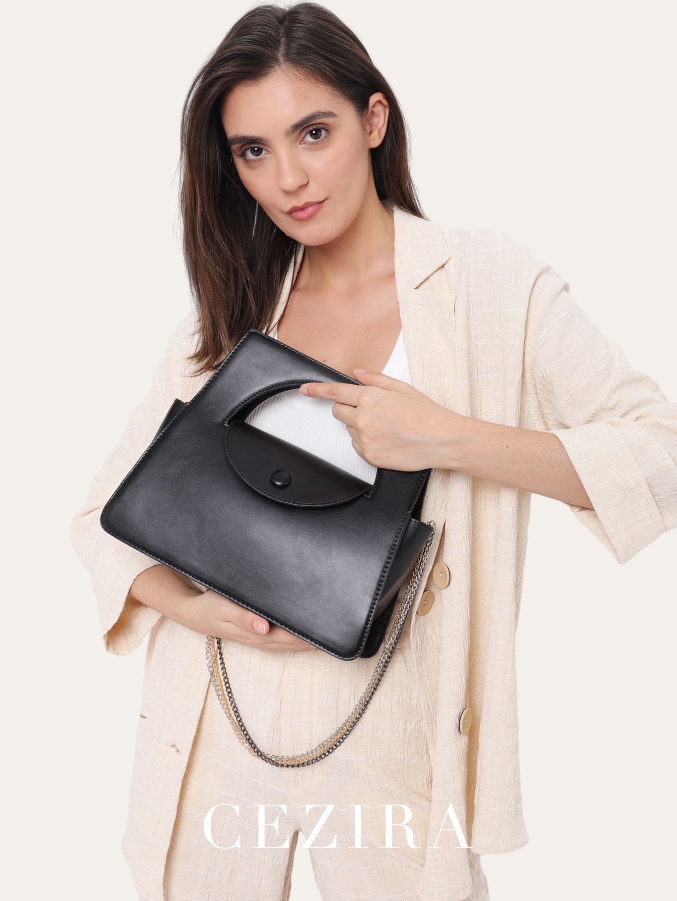 CEZIRA Brand Luxury PU Vegan L - Luxury Bags Vegan 리뷰 및 가격