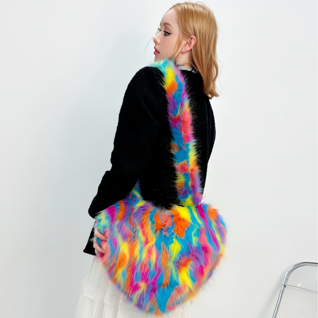 Cross-Border Fox Fur Shoulder  - Luxury Bags Vegan 리뷰 및 가격