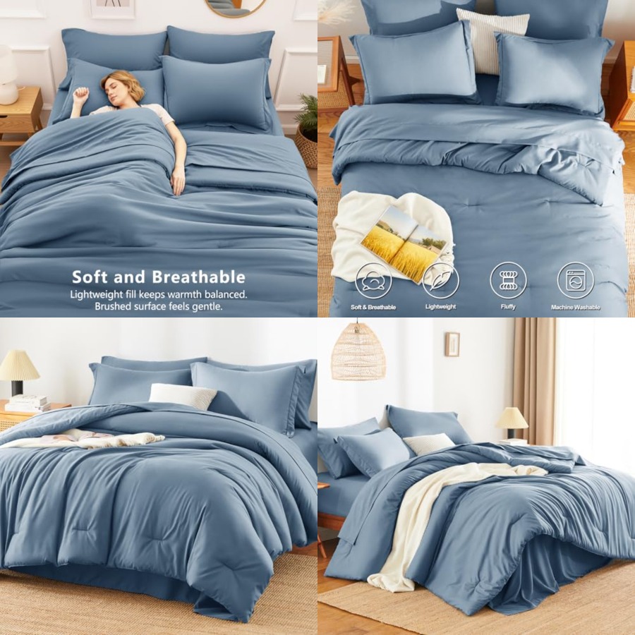 Size Comforter Sets - 7 Pieces - Luxury Bags Women 리뷰 및 가격