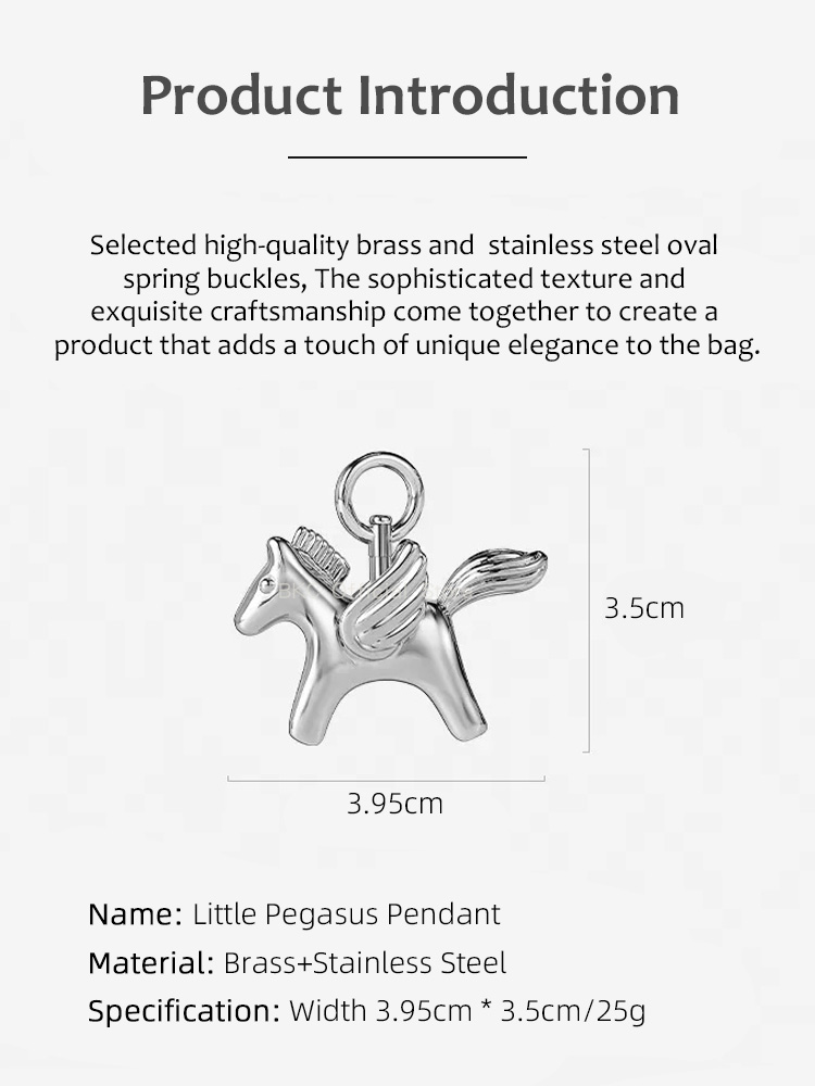 Luxury Brass Pegasus Bag Charm - Luxury Bags Hermes Birkin 리뷰 및 가격