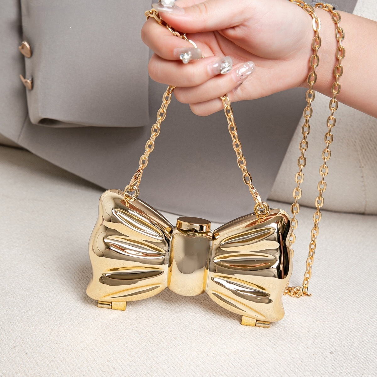 Luxury Fashion Metal Mini Hand - Luxury Bags Women 리뷰 및 가격